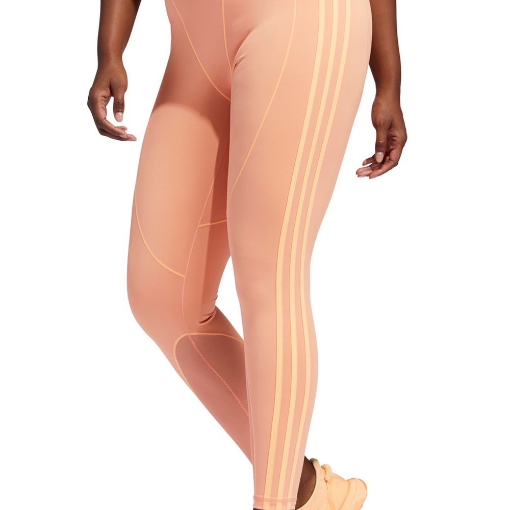 🍑NWT Size 2X - Adidas x Ivy Park Leggings ONLY in Ambient Blush
